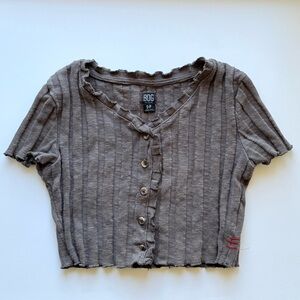 BDG : Cropped Button Up